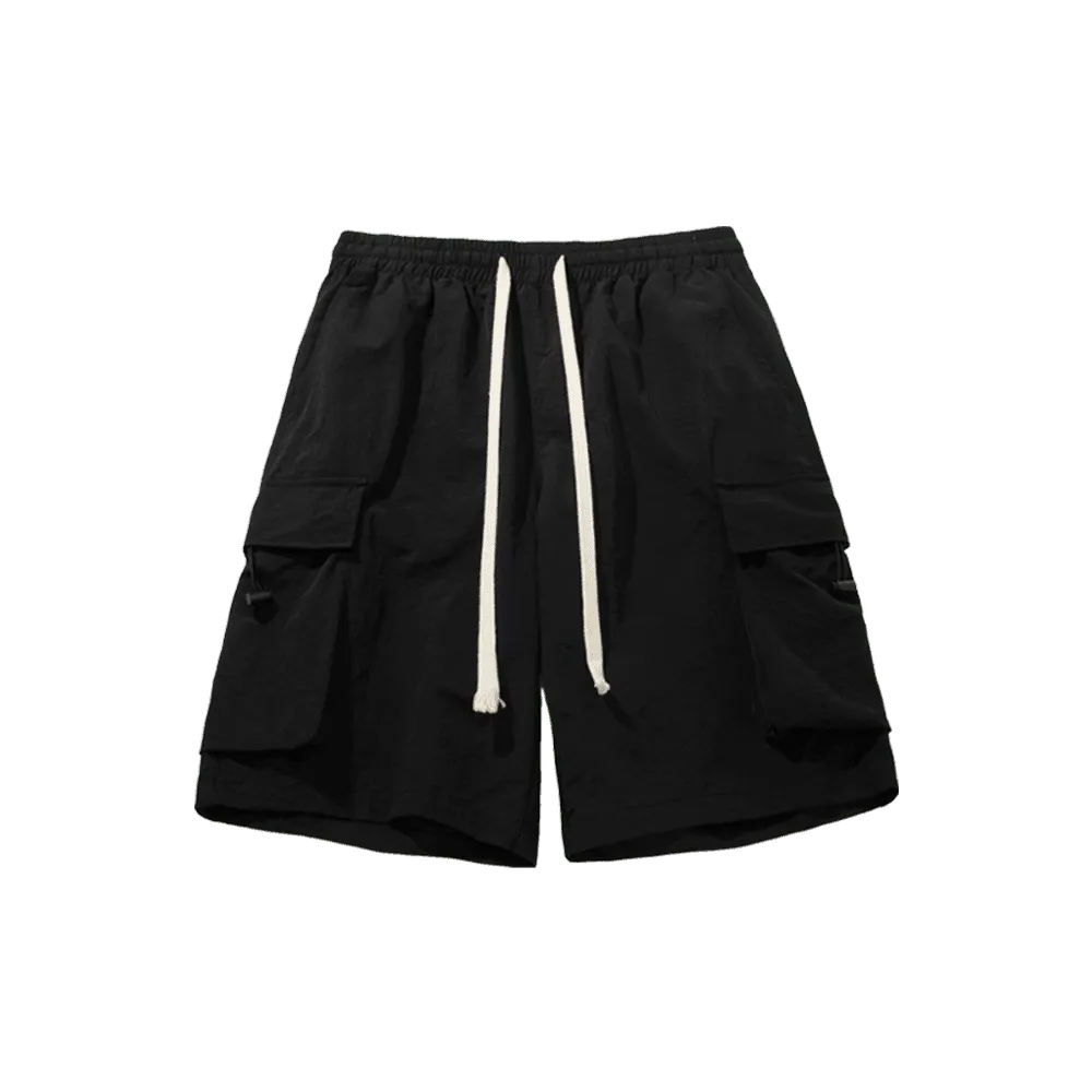 Solid color pocket shorts-D108 | Inspanda
