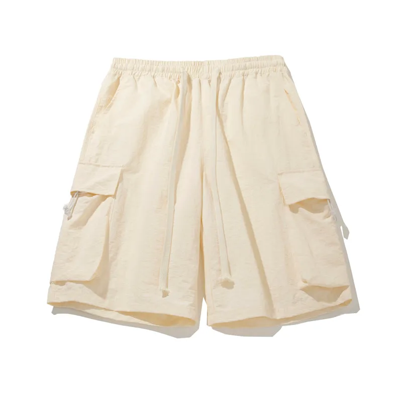 Solid color pocket shorts-D108 | Inspanda