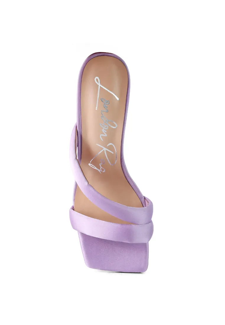 Spice Up Dual Strap Heel Sandals