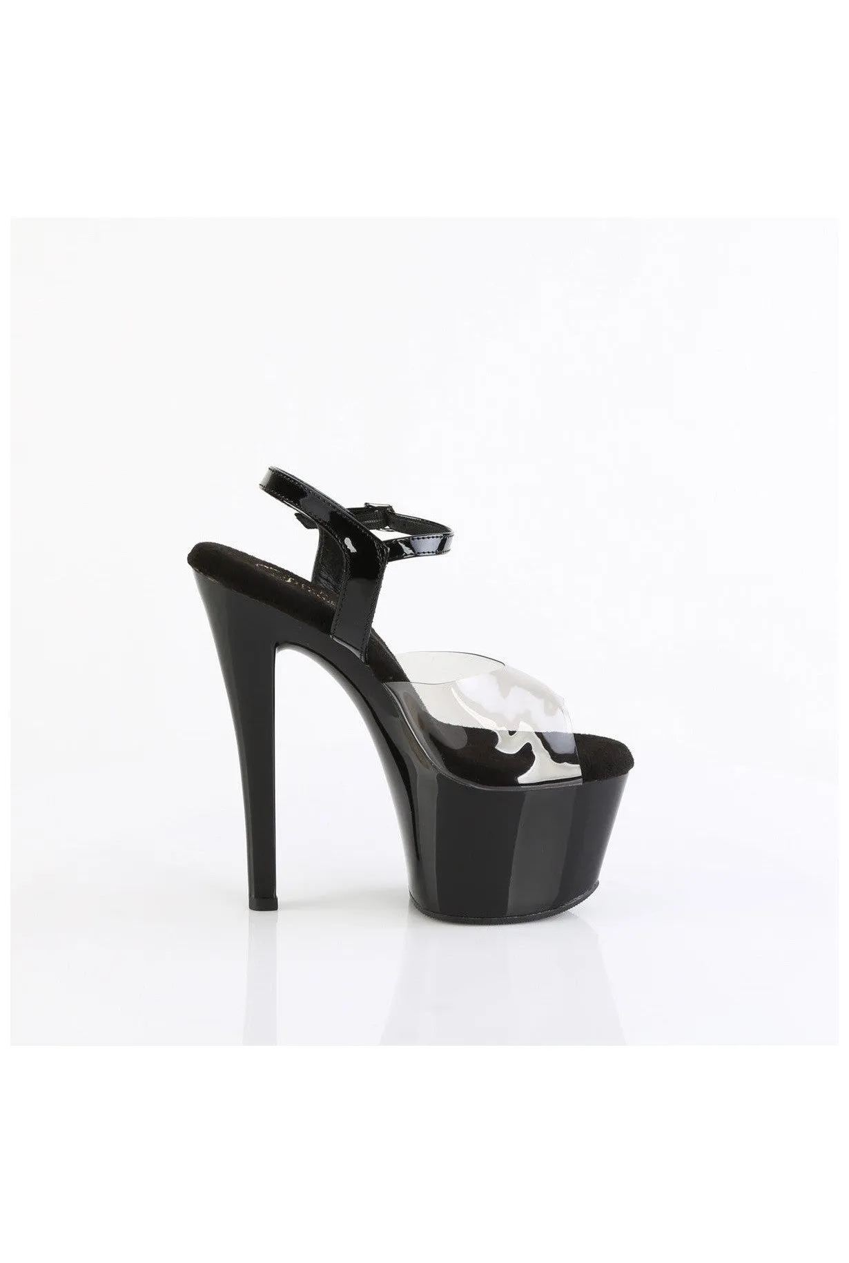 SS-SKY-308-1 Black Vinyl Sandal