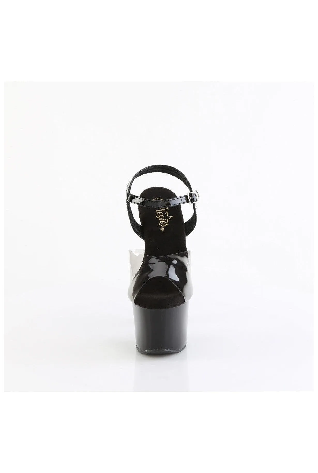 SS-SKY-308-1 Black Vinyl Sandal