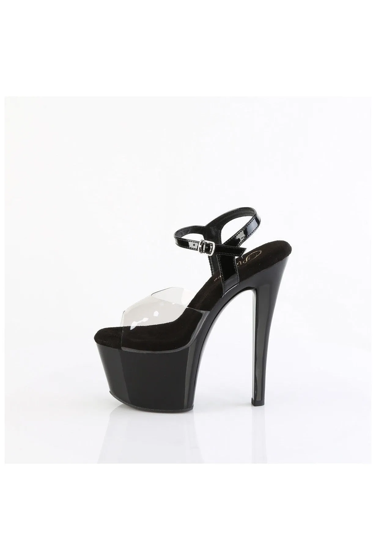 SS-SKY-308-1 Black Vinyl Sandal