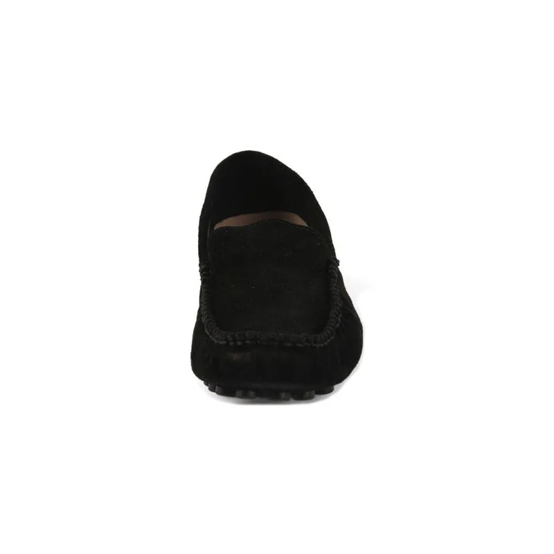 Stella - Black Suede
