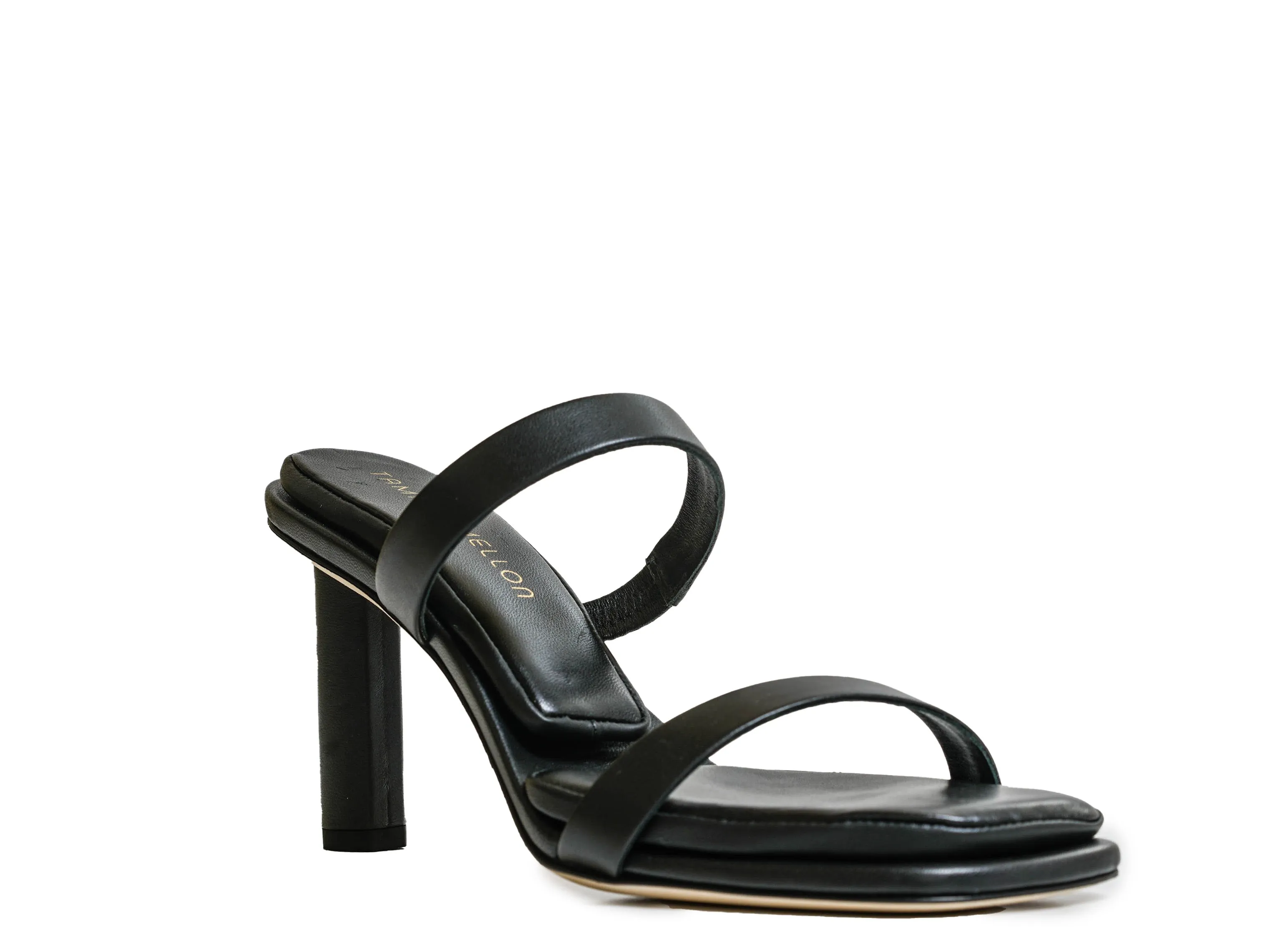 Tamara Mellon Women's Leather Black Sandal 920-85  FIXED PRICE $590