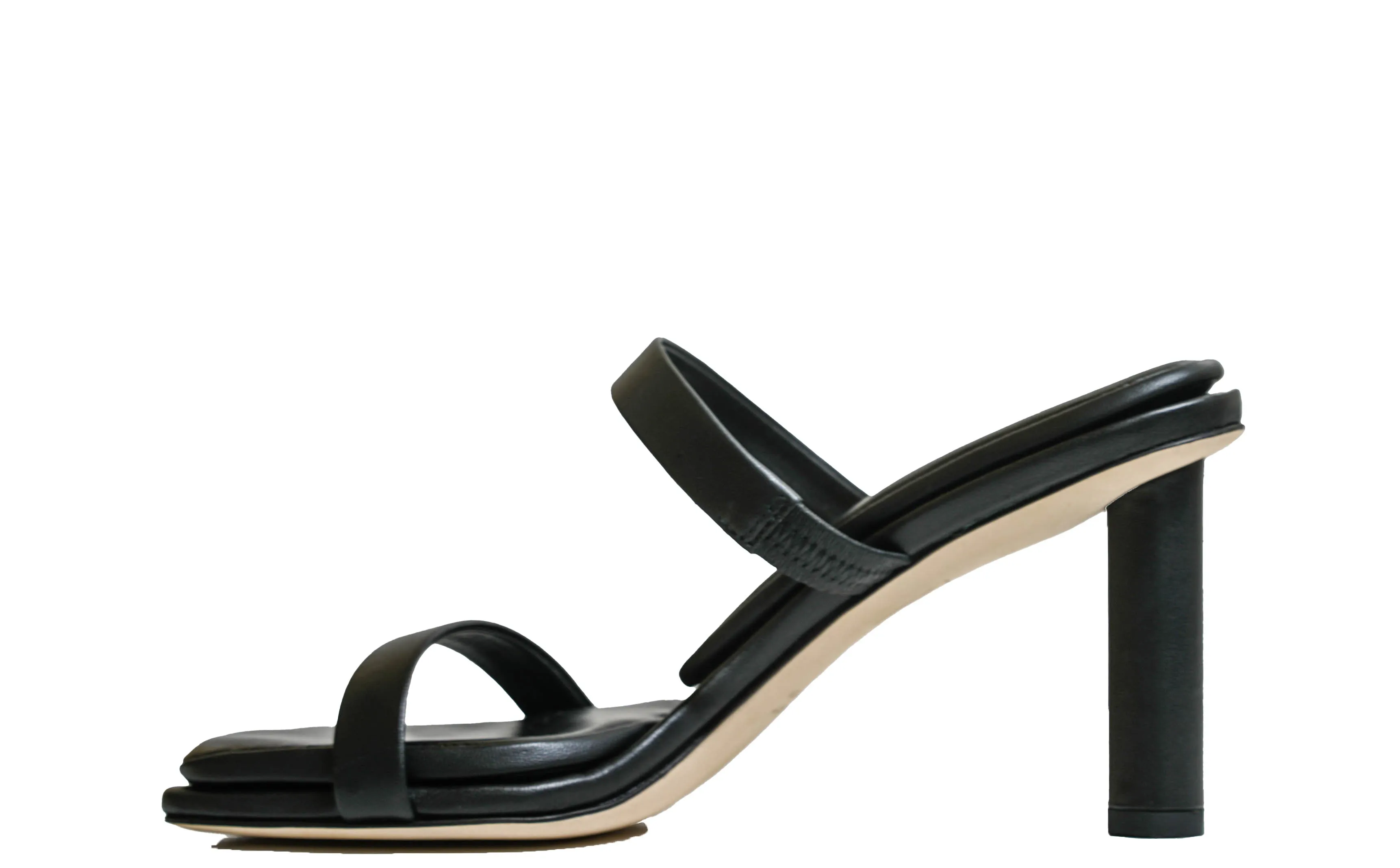 Tamara Mellon Women's Leather Black Sandal 920-85  FIXED PRICE $590
