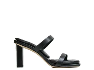 Tamara Mellon Women's Leather Black Sandal 920-85  FIXED PRICE $590