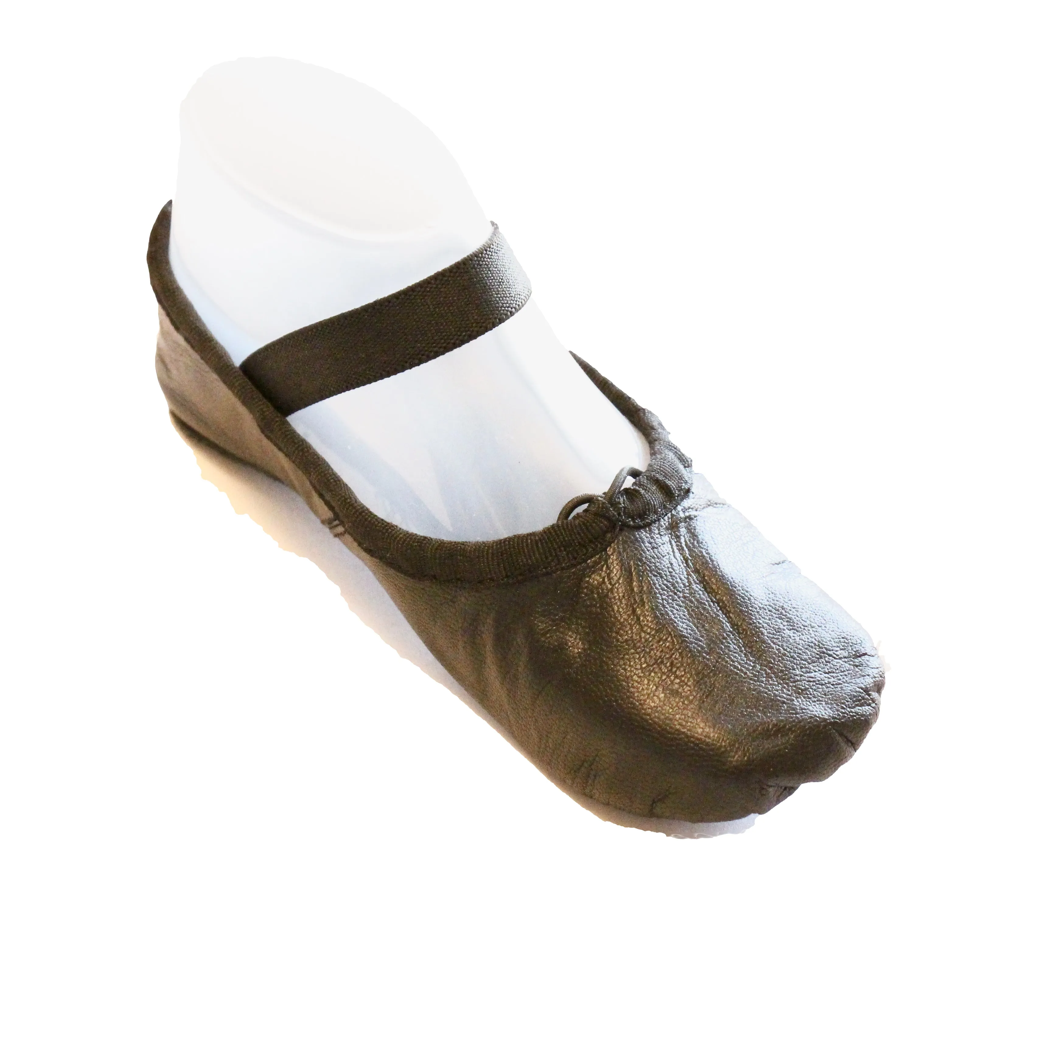 Tendu Black Leather Ballet slipper - TBLFA