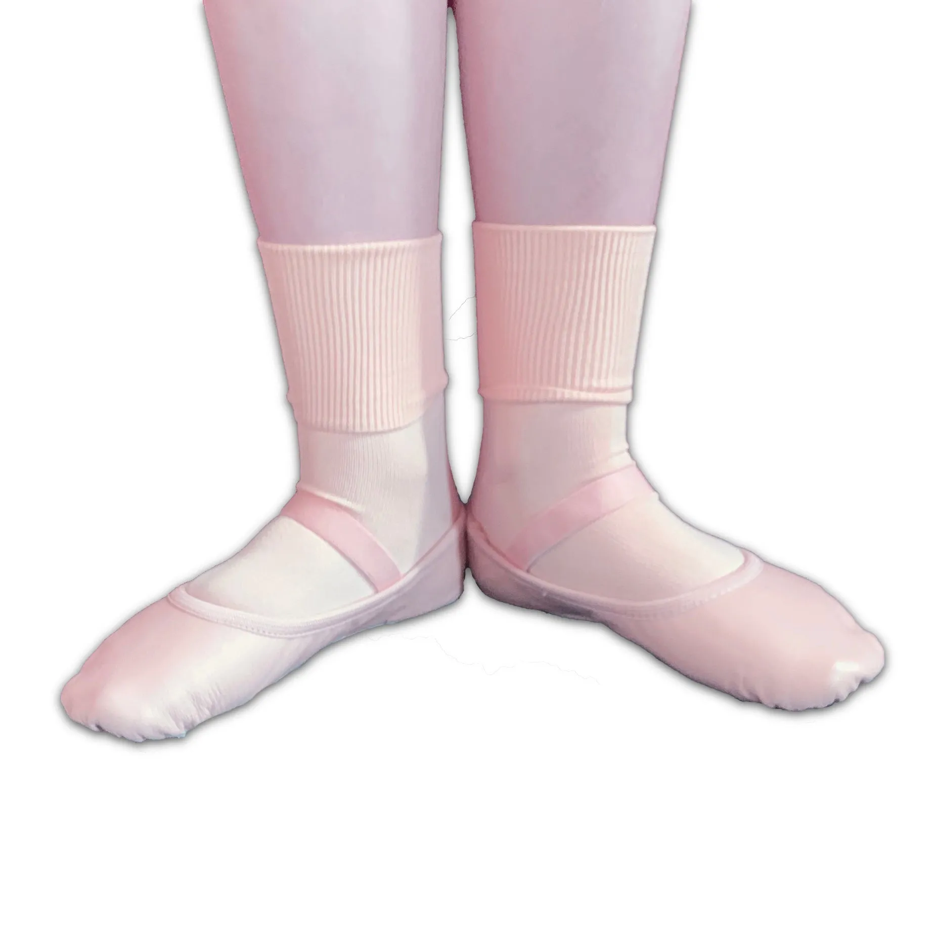 Tendu Pink Leather Ballet slipper - TPLFA