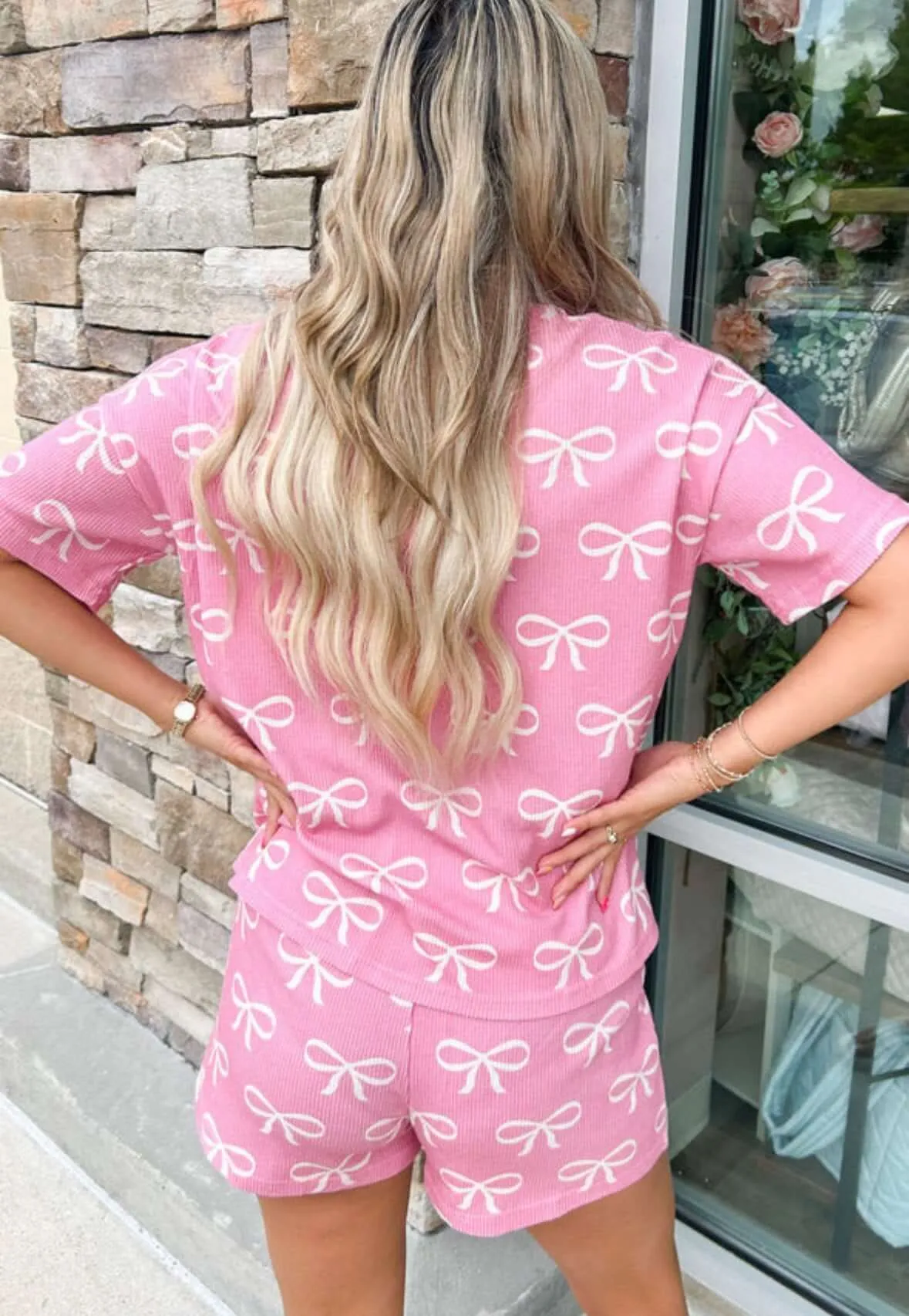 THE BOWTIQUE SET- Two Piece Short Set
