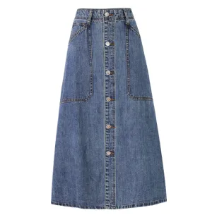The Cathy Denim Skirt, by Frnch