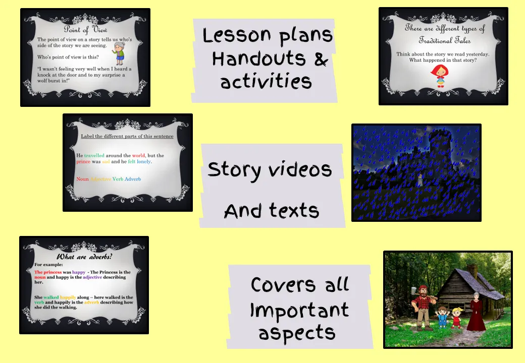 Traditional Fairy Tales Lessons