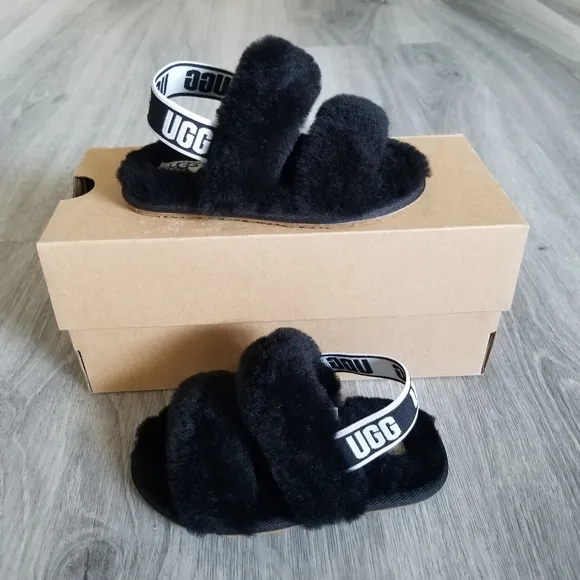 UGG Toddler Oh Yeah Slingback Slipper