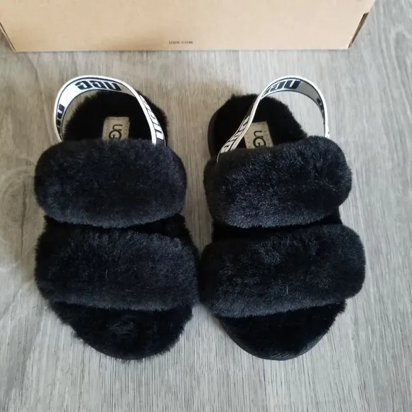 UGG Toddler Oh Yeah Slingback Slipper