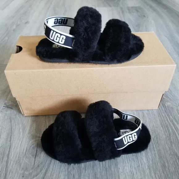 UGG Toddler Oh Yeah Slingback Slippers