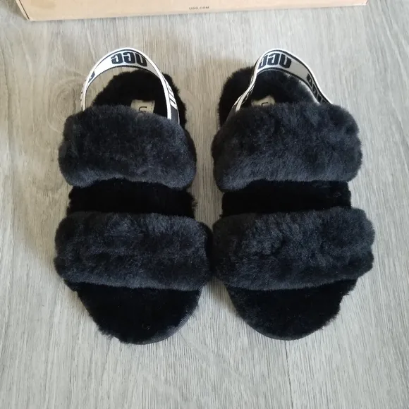 UGG Toddler Oh Yeah Slingback Slippers