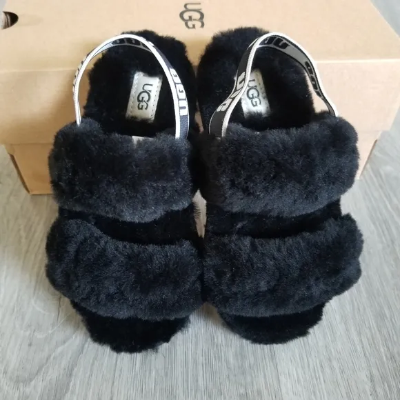 UGG Toddler Oh Yeah Slingback Slippers