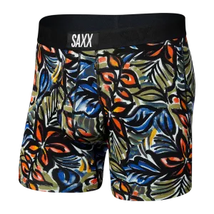 Ultra Super Soft Boxer Brief Fly - Painterly Paradise Multi