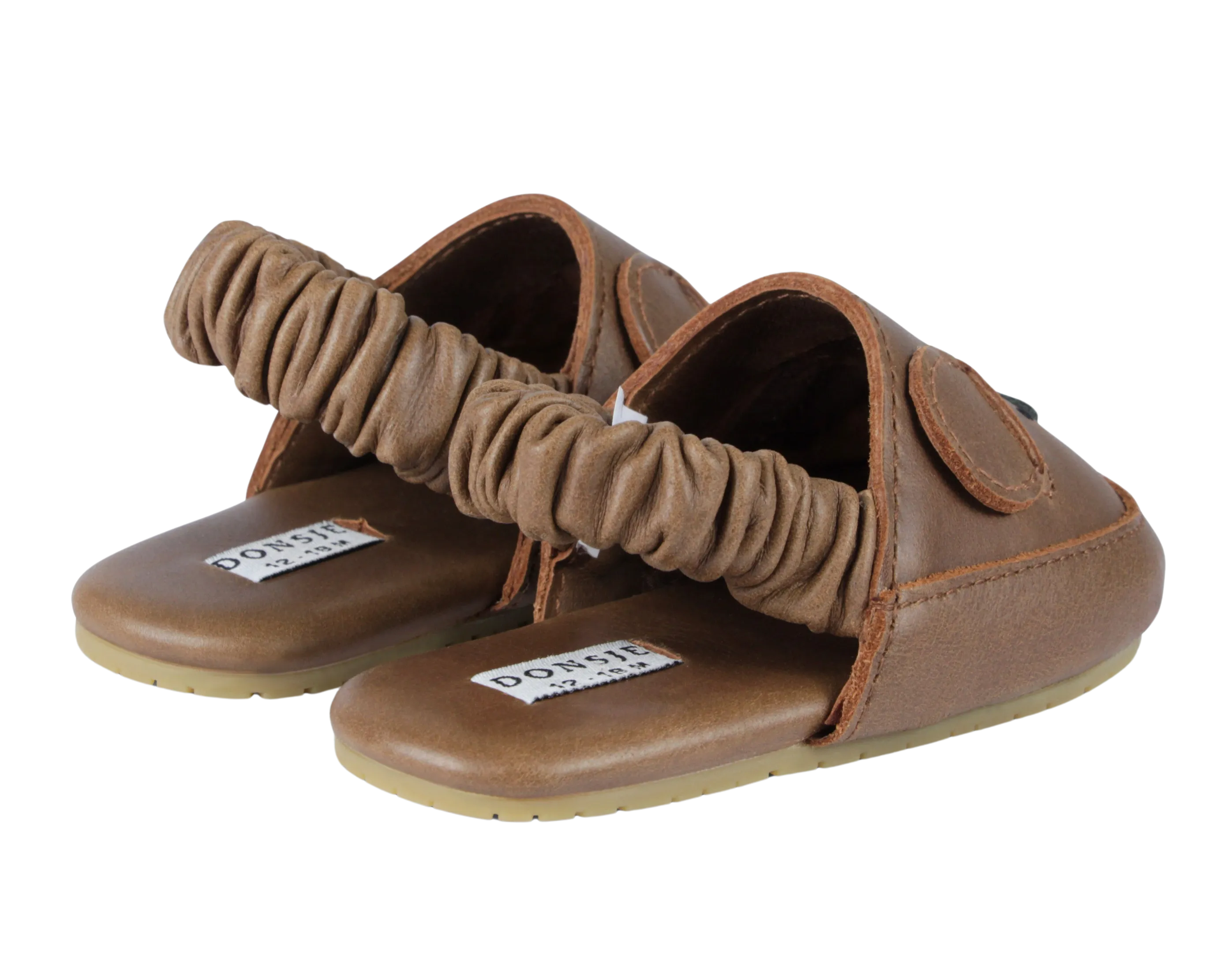 Vallie Sandals | Bear | Cognac Classic Leather