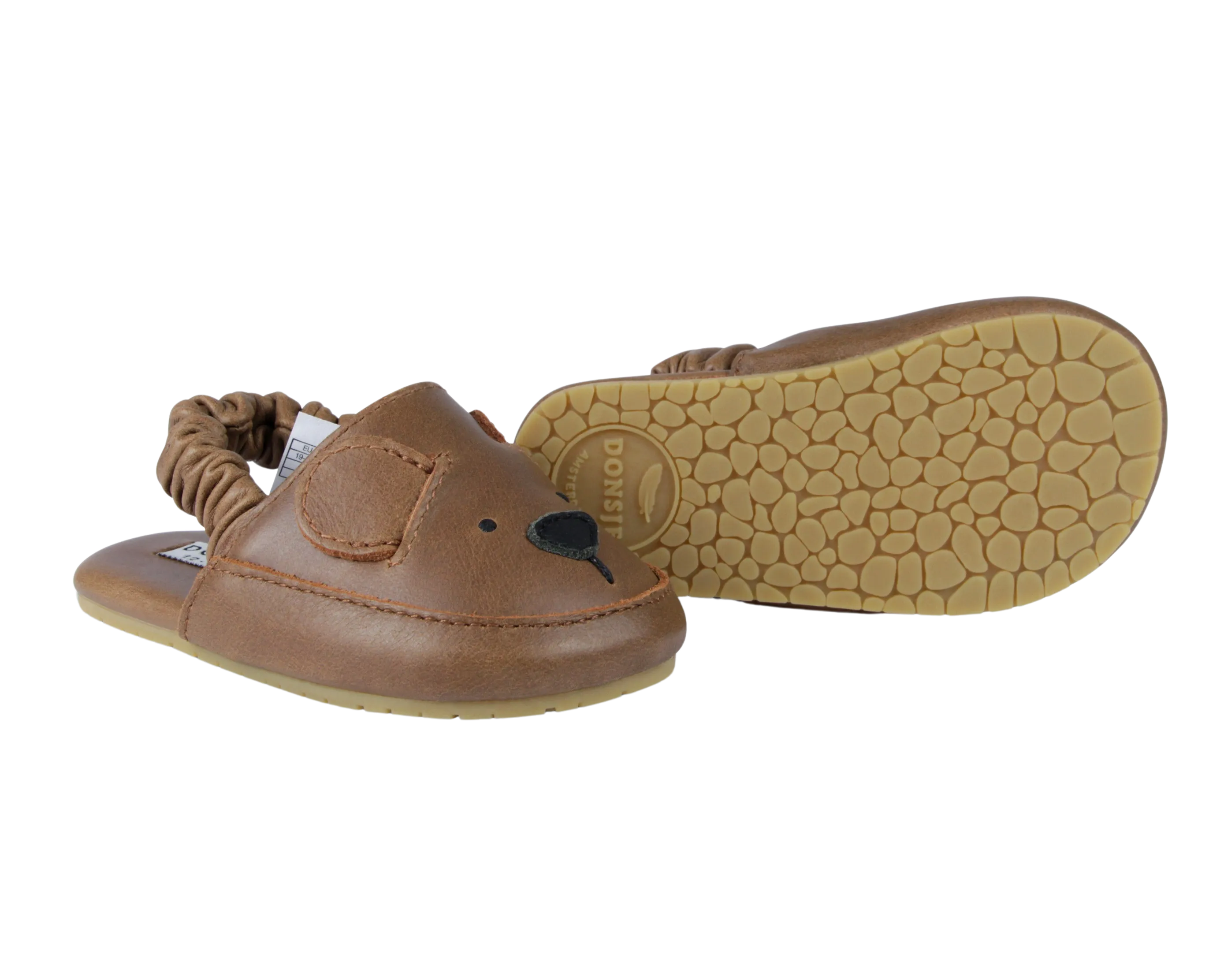 Vallie Sandals | Bear | Cognac Classic Leather