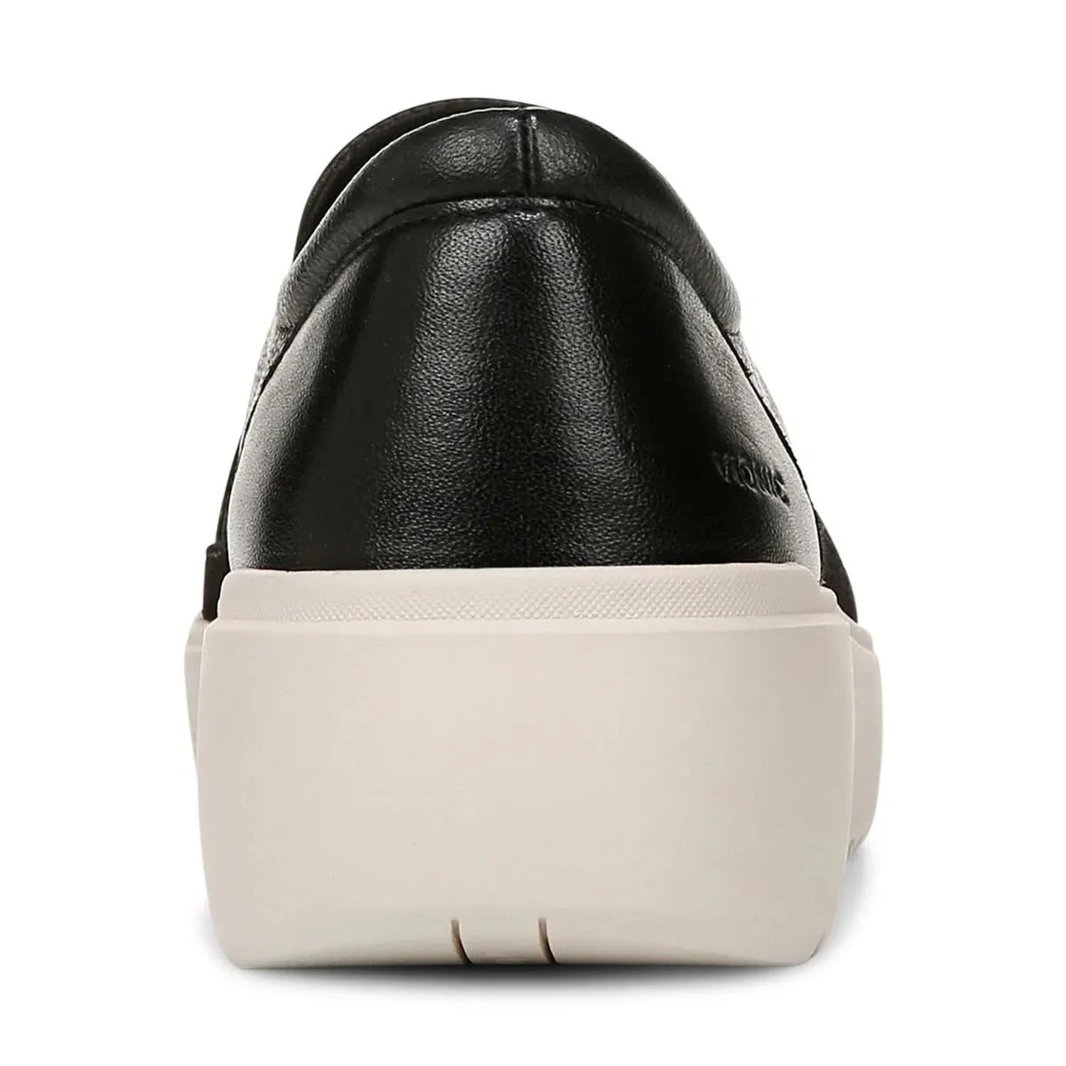 VIONIC KEARNY BLACK PLATFORM SLIP ON SNEAKER