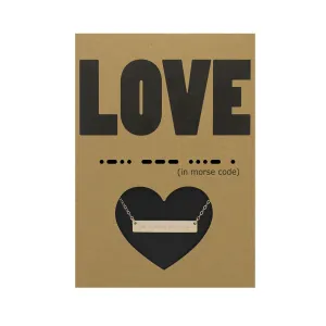 WHOLESALE- MORSE CODE - LOVE