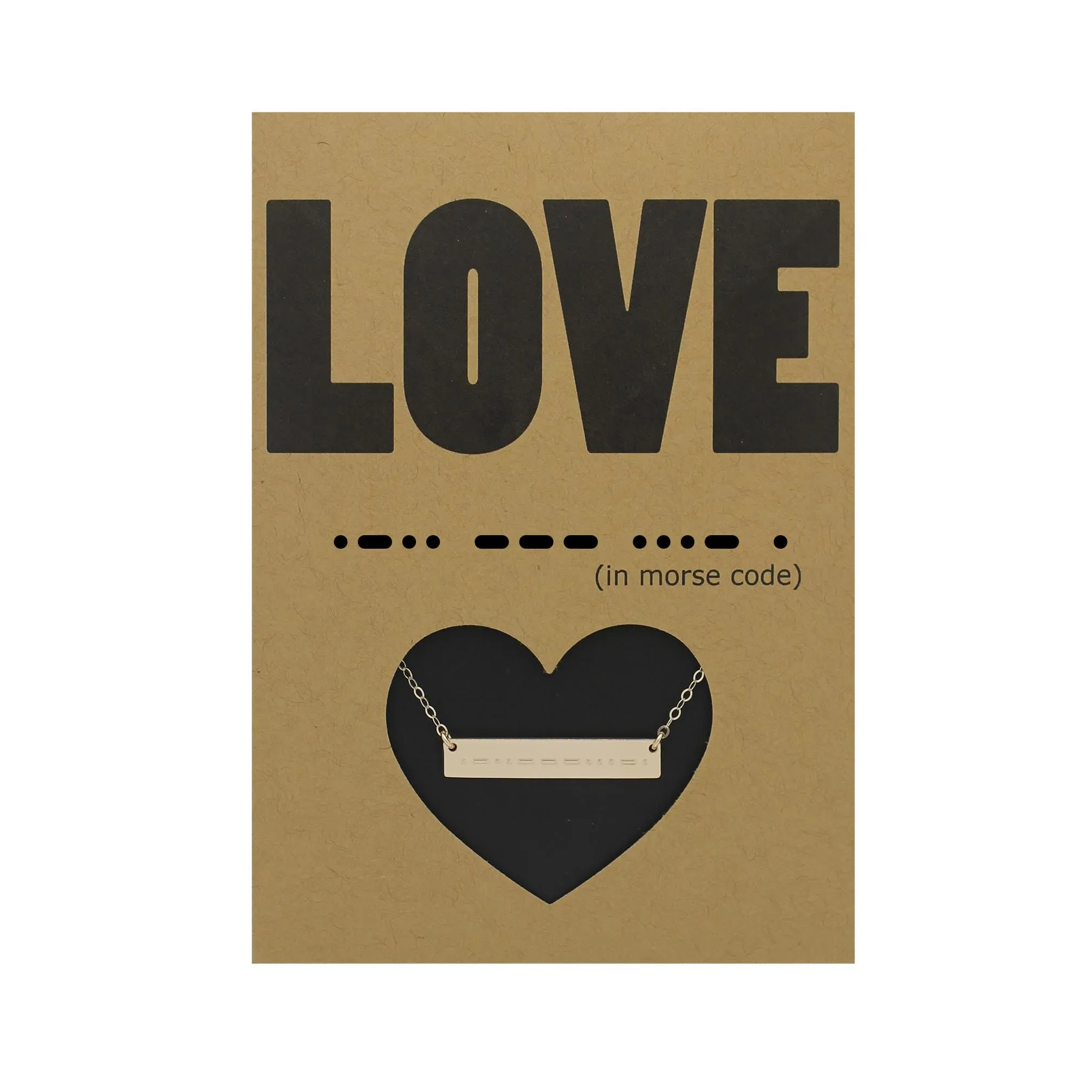 WHOLESALE- MORSE CODE - LOVE