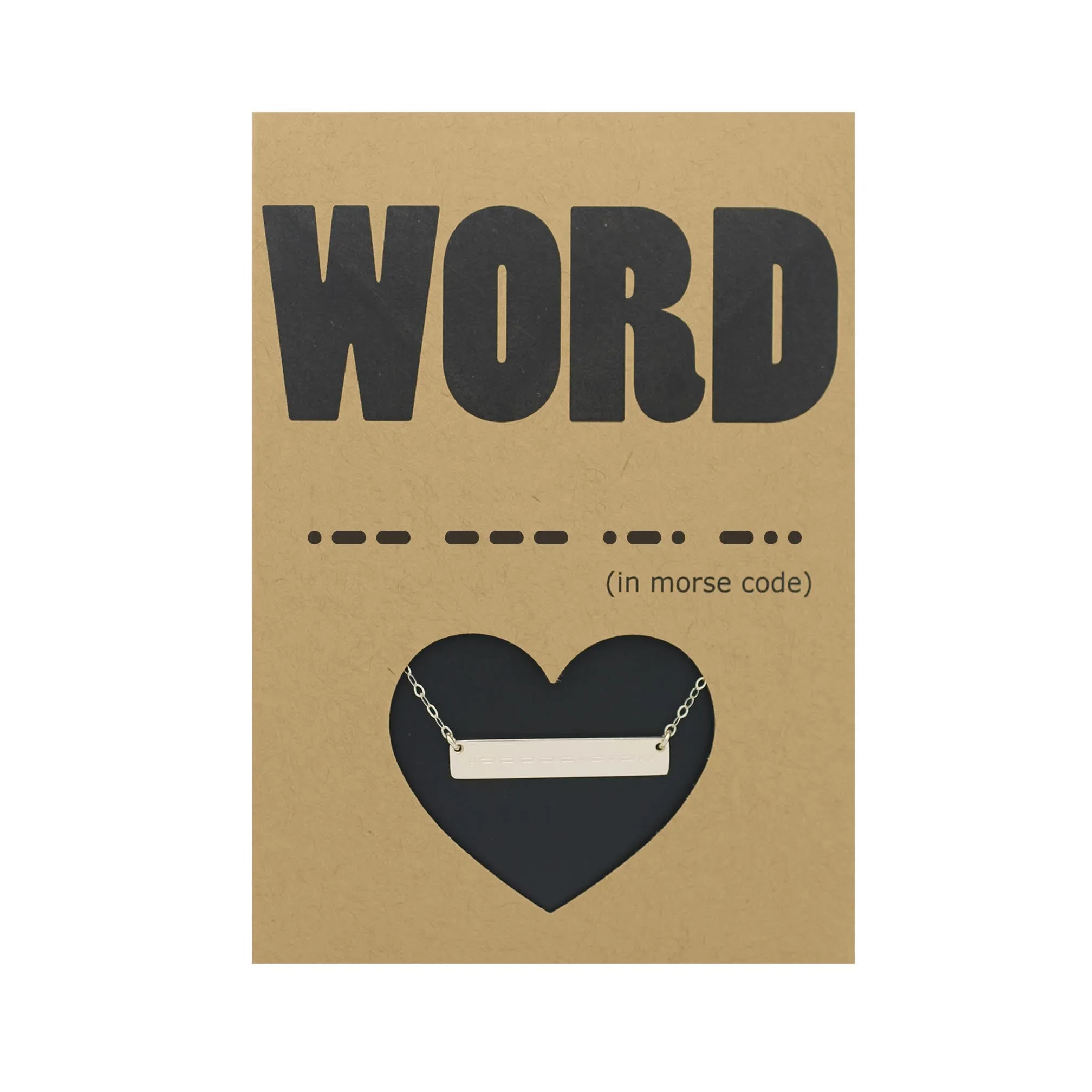WHOLESALE- MORSE CODE - WORD
