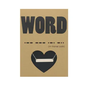 WHOLESALE- MORSE CODE - WORD