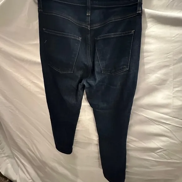Wilfred x Citizens of Humanity Dark Wash High-Rise Slim Straight Jeans - Size 27