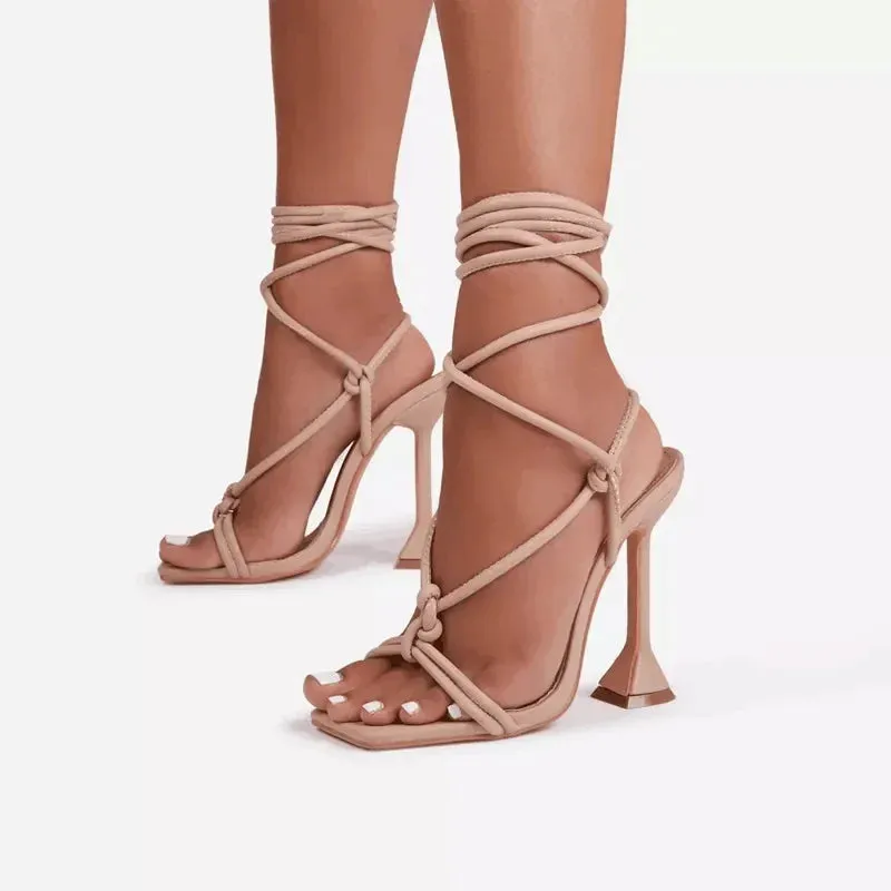 Women Sexy Dress Ankle Straps Sandals