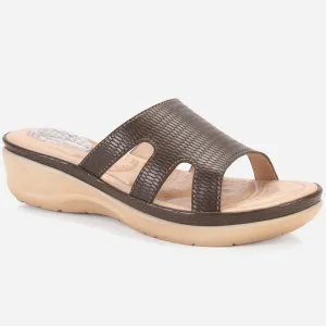 Women's "HUIX" Casual Everyday Wedge Slippers