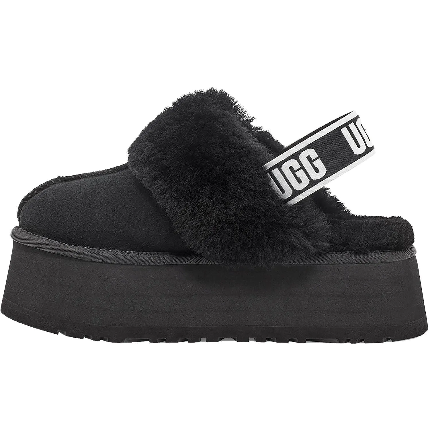 Women's UGG Funkette Black Suede