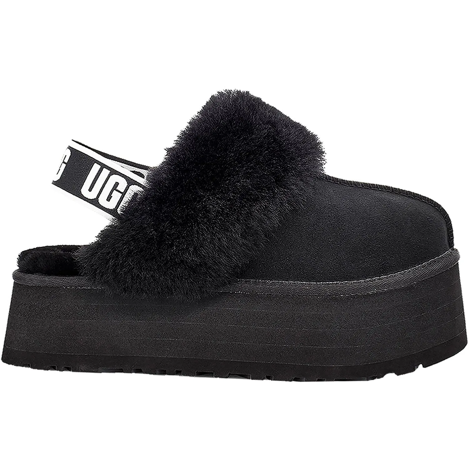 Women's UGG Funkette Black Suede