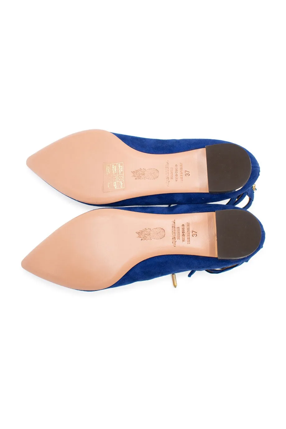 [WS4435] Aquazzura | Lace Up Flats