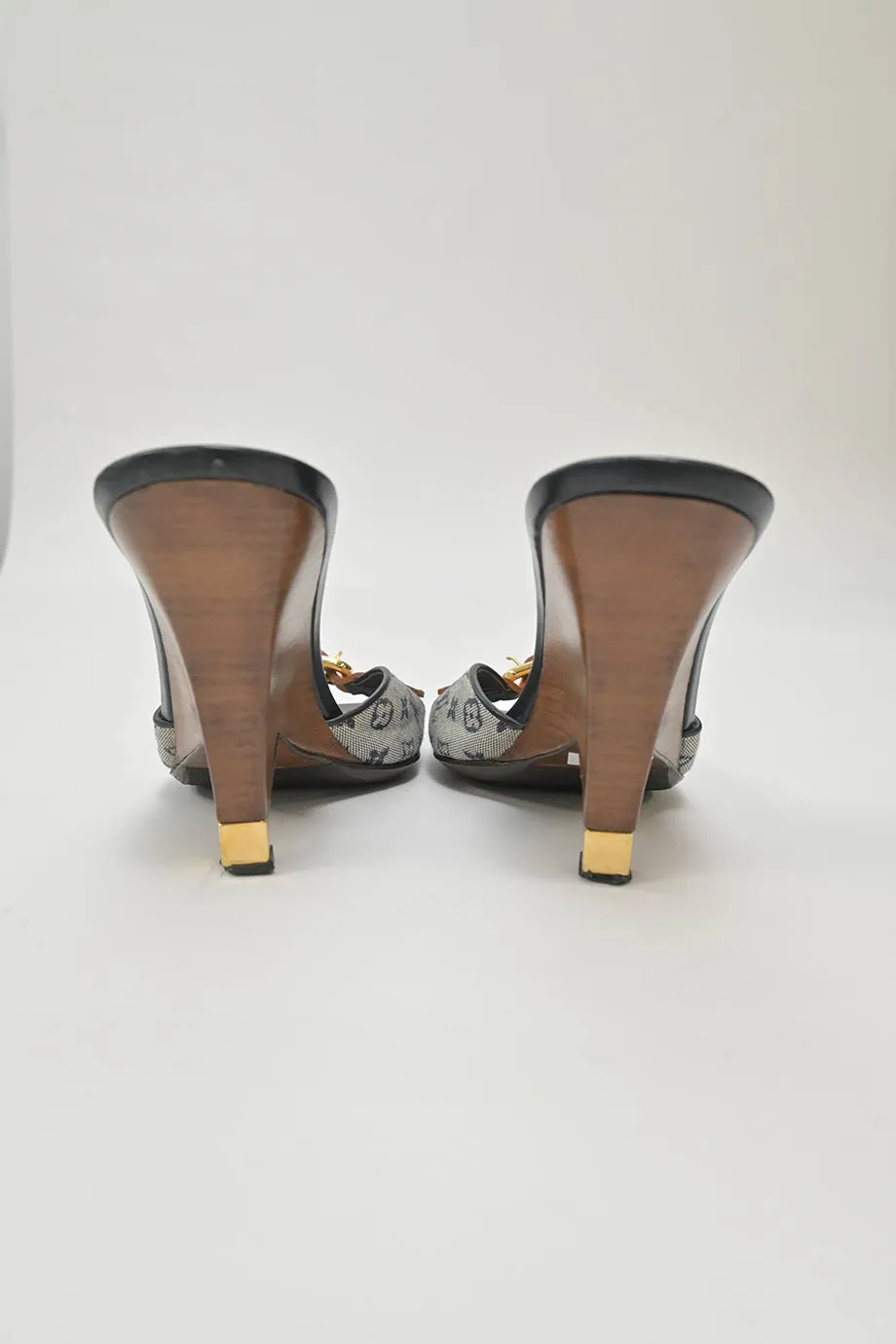 [WS6671] Louis Vuitton | Wedge Sandals