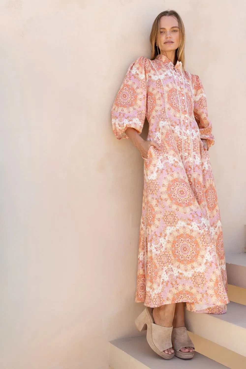 zoe kratzmann - calibre dress - sunset mosaic